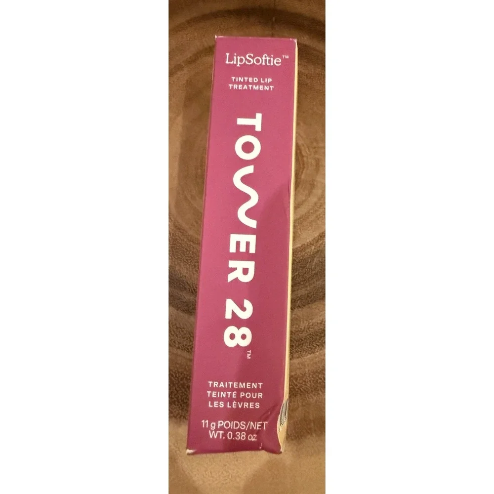 Tower 28 LipSoftie Hydrating Tinted Lip Treatment Confetti Cake NEW In Box